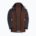 Pánska bunda 3v1 Jack Wolfskin Taubenberg 3In1 hot chocolate 12