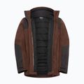 Pánska bunda 3 v 1 Jack Wolfskin Jasper 3In1 hot chocolate 22