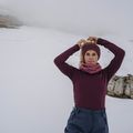 Dámska termoakčná mikina Jack Wolfskin Infinite Warm amaranth 5