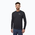 Pánske tričko longsleeve Jack Wolfskin Vonnan black