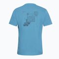 Pánske tričko Jack Wolfskin Vonnan Graphic peak trail sky blue 7