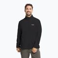 Pánska fleecová mikina Jack Wolfskin Taunus 100 Half Zip black
