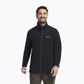 Pánska fleecová mikina Jack Wolfskin Taunus 100 Full Zip black