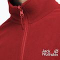 Pánska fleecová mikina Jack Wolfskin Taunus 100 Full Zip siren red 4
