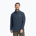 Pánska fleecová mikina Jack Wolfskin Taunus 100 Full Zip midnight sky