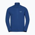 Pánska trekingová mikina  Jack Wolfskin Litestride Full Zip blue orchid 7