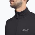 Pánska trekingová mikina  Jack Wolfskin Litestride Full Zip black 4