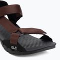 Pánske sandále Jack Wolfskin Ridge dark mahogany 7