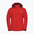 Pánska nepremokavá bunda Jack Wolfskin Trailtime 2L siren red 7