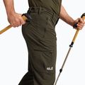 Pánske trekingové nohavice Jack Wolfskin Activate Flex obsidian moss 4