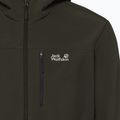 Pánska vetrovka Jack Wolfskin Wild Winds Hooded obsidian moss 6