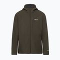 Pánska vetrovka Jack Wolfskin Wild Winds Hooded obsidian moss 8