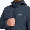 Pánska vetrovka Jack Wolfskin Wild Winds Hooded midnight sky 5