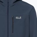 Pánska vetrovka Jack Wolfskin Wild Winds Hooded midnight sky 6