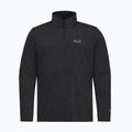 Pánska fleecová mikina Jack Wolfskin Trail Half Zip black 4