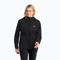 Dámska softshellová bunda Jack Wolfskin Windhain 2 Hoody black