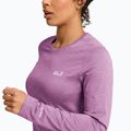 Dámske trekingové tričko longsleeve Jack Wolfskin Trail vivid orchid 3