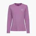 Dámske trekingové tričko longsleeve Jack Wolfskin Trail vivid orchid 4