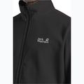 Pánska fleecová mikina Jack Wolfskin Wild Rebel 200 Full Zip paw black 4