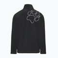 Pánska fleecová mikina Jack Wolfskin Wild Rebel 200 Full Zip paw black 8