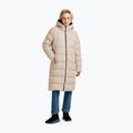 Dámsky páperový kabát Jack Wolfskin Frozen Palace Coat oyster