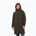 Dámsky páperový kabát Jack Wolfskin Marienplatz Coat obsidian moss