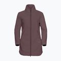 Dámska fleecová mikina Jack Wolfskin High Curl Coat sheer plum 7