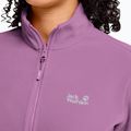 Dámska fleecová mikina Jack Wolfskin Taunus 100 Full Zip vivid orchid 4