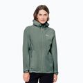 Dámska hardshellová bunda Jack Wolfskin Pack & Go Shell green 1111514_4311