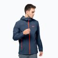 Jack Wolfskin pánska bunda do dažďa Highest Peak 2.5L navy blue 1114961_1383
