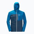 Jack Wolfskin Eagle Peak II pánska softshellová bunda modrá 1306911_1361 6