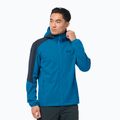 Jack Wolfskin Go Hike pánska softshellová bunda modrá 1306921_1361