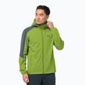 Jack Wolfskin Go Hike pánska softshellová bunda zelená 1306921_4073