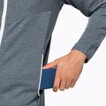 Jack Wolfskin pánska mikina Active Tongari šedá fleecová 1709472_6098 4