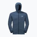 Jack Wolfskin pánska fleecová mikina Hydro Grid navy blue 1710001_1383 7