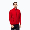 Jack Wolfskin pánska fleecová mikina Dna červená 1710271_2206