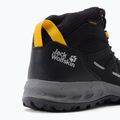 Jack Wolfskin pánske trekové topánky Woodland 2 Texapore Mid black 4051261_6055 7