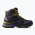 Jack Wolfskin pánske trekové topánky Force Striker Texapore Mid black/burly yellow xt 4038823 2