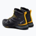 Jack Wolfskin pánske trekové topánky Force Striker Texapore Mid black/burly yellow xt 4038823 3