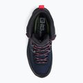 Dámske trekové topánky Jack Wolfskin Rebellion Guide Texapore Mid black-blue 4053801 6