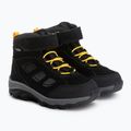 Jack Wolfskin Vojo Lt Texapore Mid detské trekové topánky black 4054021 4
