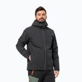 Jack Wolfskin pánska bunda do dažďa Wisper Ins black