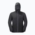 Jack Wolfskin pánska bunda do dažďa Wisper Ins black 8