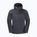Jack Wolfskin pánska páperová bunda Jasper Ins sivá 1114321_6230 6