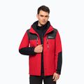 Jack Wolfskin pánska bunda 3 v 1 Jasper červená 1115261_2206_002