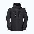 Jack Wolfskin pánska bunda do dažďa Jasper čierna 1115261_6000_006 7