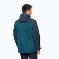 Jack Wolfskin pánska bunda do dažďa Taubenberg modrá 1115311_4133_006 2
