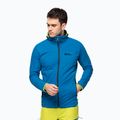 Jack Wolfskin pánska lyžiarska bunda Alpspitze Ins Hoody blue 1206781_1361