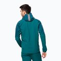 Pánska lyžiarska bunda Jack Wolfskin Alpspitze Hoody zelená 1307371_4133 2