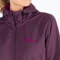 Jack Wolfskin dámska softshellová bunda Windhain Hoody purple 1307481 6